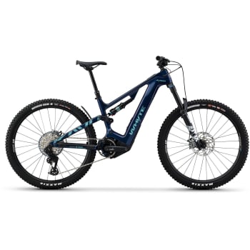 Kado RSX V1 Electric Enduro Full Suspension Carbon Mountain Bike In Gloss Midnight Blue