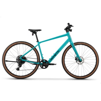 RHeO 2 V1 Electric Bike With Crossbar Frame In Turquoise