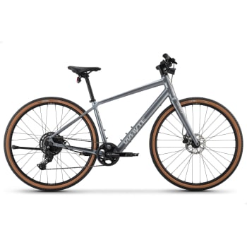 RHeO 2 V1 Electric Bike With Crossbar Frame In Gloss Silver