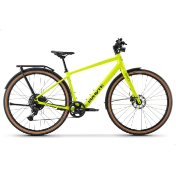 RHeO 3 V1 Electric Bike With Crossbar Frame In Gloss Lime
