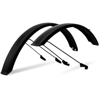MTB Mudguard Set 29 Inch In Black 75mm New Profile With Stays