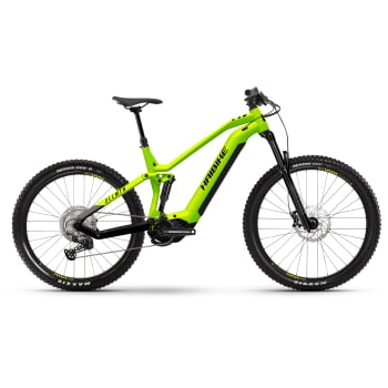 AllMtn 3 Electric Full Suspension Mountain Bike In Lime Green & Black