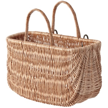 Swing Bicycle Basket for Front / Rear 22 Litres in Natural