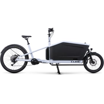 Cargo Sport Hybrid 500 Electric Cargo Bike In Grey & Black