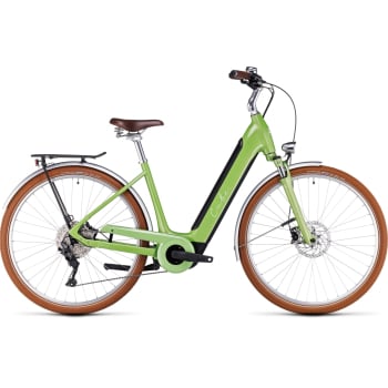 Ella Ride Hybrid 500 Electric Bike in Green