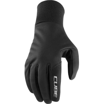 Performance All Season Long Finger Gloves in Black
