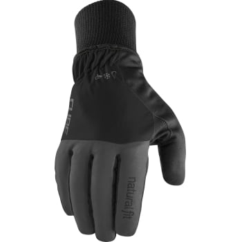 Gloves Winter Long Finger X NF (Natural Fit) In Black Or Neon & Grey