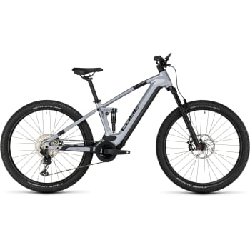 2023 Stereo Hybrid 120 Race 625 Electric Full Suspension Mountain Bike In Silver