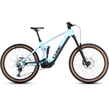 2023 Stereo Hybrid 160 HPC Race 750 Electric Full Suspension Mountain Bike in Ice
