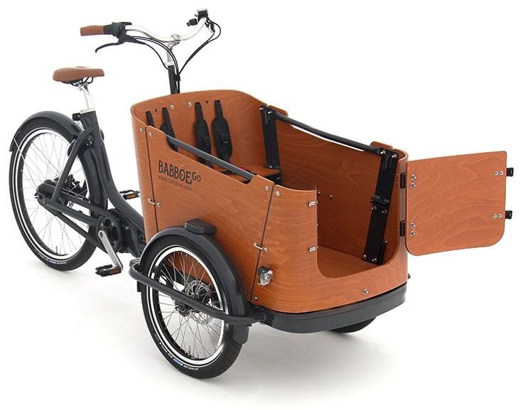 2023 Babboe Go Mountain Electric Cargo Trike With 500Wh Battery