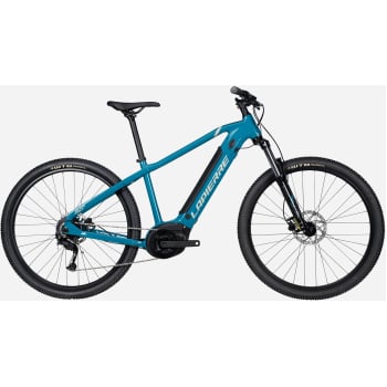 Overvolt HT 5.5 500Wh Electric Mountain Bike In Turquoise