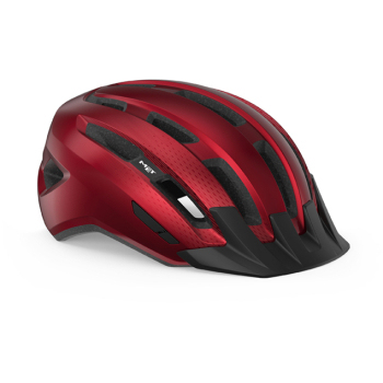 Downtown Helmet in Glossy Red