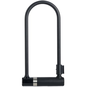 AXA Newton U Lock 300mm Bicycle Lock in Black Sold Secure Silver