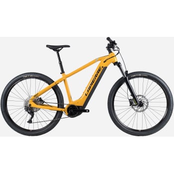 Overvolt HT 7.6 630 Electric Mountain Bike in Yellow