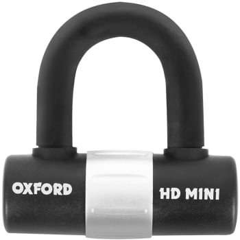 HD Mini Shackle Lock in Black Sold Secure Gold Rating