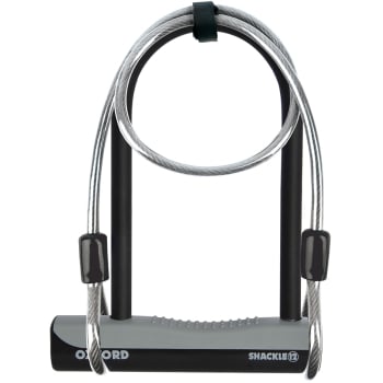 Shackle 12 Duo U-Lock - 1200mm Lockmate Lock And Cable