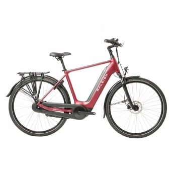 2023 Motus Tour Crossbar Electric Bike With Hub Gears In Red