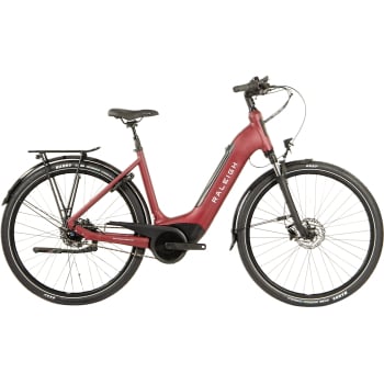 2023 Motus Tour Step Through Electric Bike With Hub Gears In Red