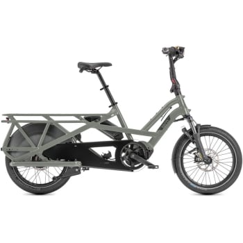 GSD S00 LX Gen2 500Wh Performance CX Electric Cargo Bike With Belt Drive In Sage