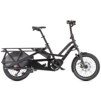 GSD S10 LR 400Wh Performance CX Electric Cargo Bike In Black