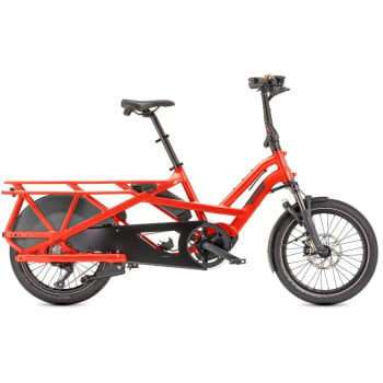 GSD S10 LR 400Wh Performance CX Electric Cargo Bike In Red