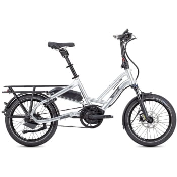 HSD S+ 500Wh Performance Line Electric Cargo Bike With Belt Drive In Silver