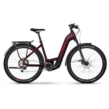 2024 Trekking 11 Low 750Wh Electric Bike In Gloss Tuscan Red